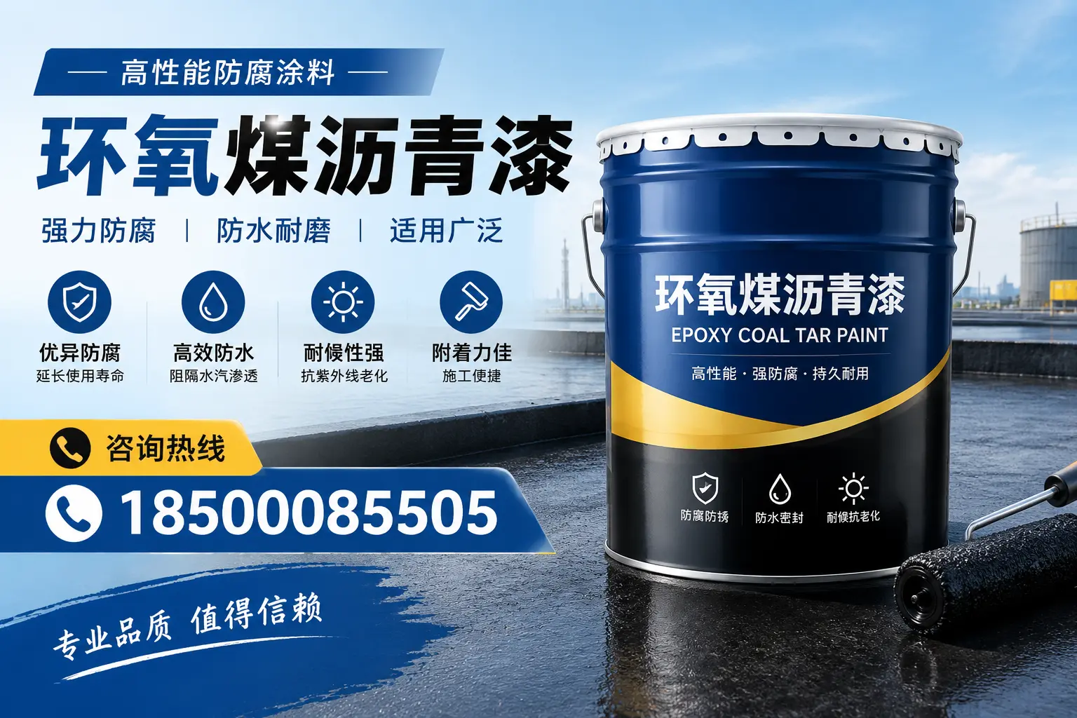 环氧煤沥青漆的主要成分与功能，平顶山用户深度了解