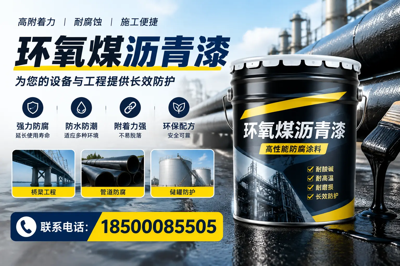 环氧煤沥青漆与其他涂料的对比分析，助力平顶山企业决策